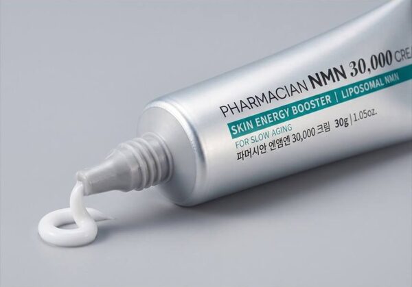 Pharmacian NMN30000 cream squeezed from the tube