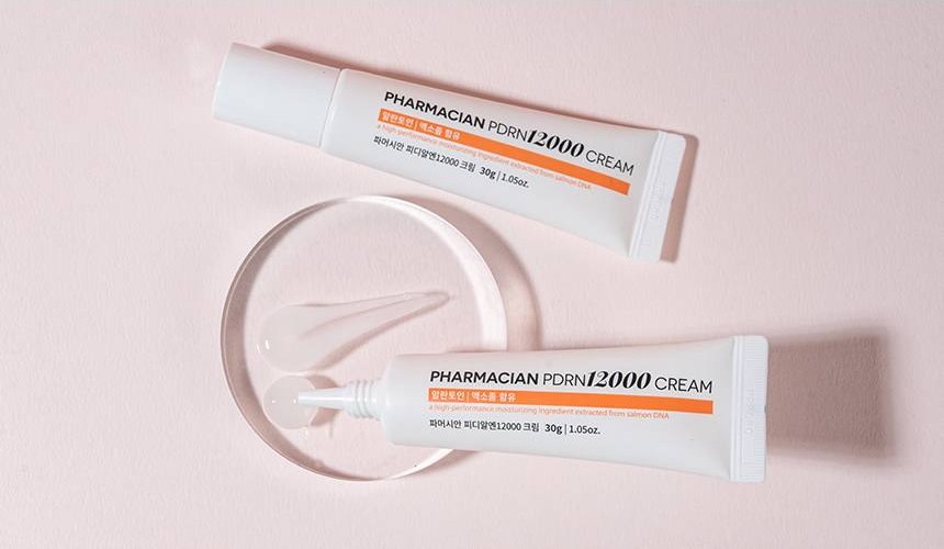 Two tubes of Pharmacian PDRN12000 cream