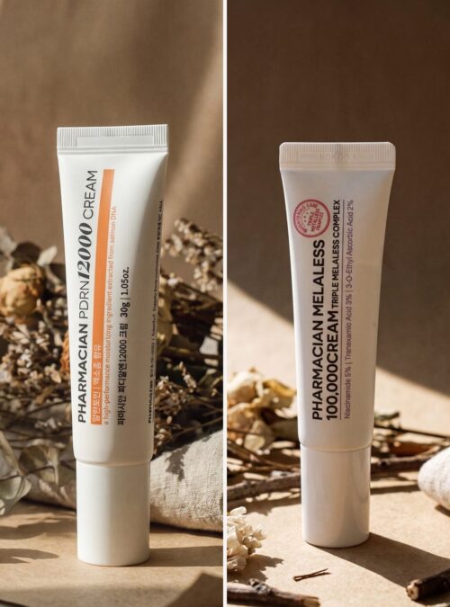 Pharmacian PDRN12000 and MELALESS 100,000 creams
