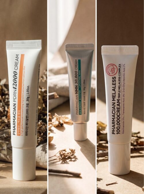 Pharmacian PDRN12000, NMN30000 and MELALESS 100,000 creams